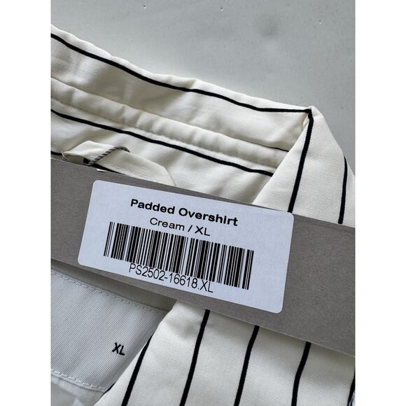 Peso Clo Padded Overshirt XL cream - Picture 4 of 6